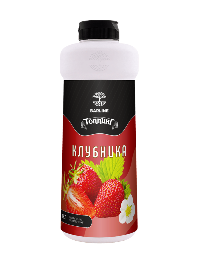Топпинг Клубника 1 кг Barline