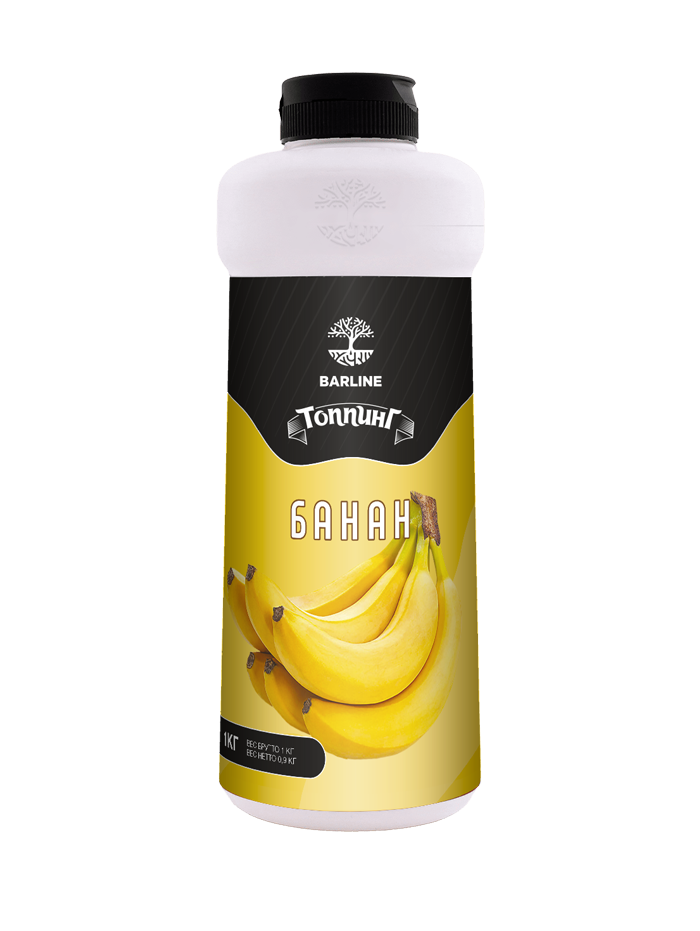 Топпинг Банан 1 кг Barline
